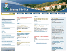 Tablet Screenshot of comune.pollica.sa.it